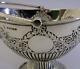 160g English Sterling Silver Swing Handled Basket Bowl 1882 Antique Victorian