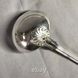 1840 Solid Silver Kings Pattern Soup Spoon By Chawner & Co. 73.09g