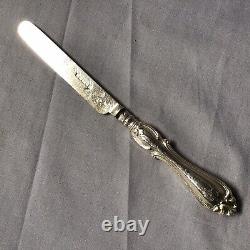 1865 Solid Silver Travellers or Child's Christening Cutlery Set Fork Knife Spoon