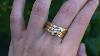 1888 Antique Victorian Snake Ring 15k Gold Old Mine Cut Diamond