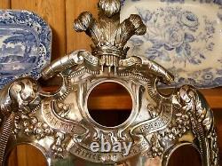 1898 Britannia Silver Presentation Shield, Design & Commissioned, King Edward VII