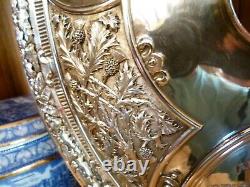 1898 Britannia Silver Presentation Shield, Design & Commissioned, King Edward VII
