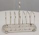 6 ¼ High Quality Victorian Sterling Silver 7-bar Toast Rack, London 1897, 265g