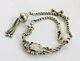 Antique Victorian Solid Silver Albertina Watch Chain Tassel Fob Early 1900s