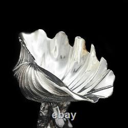 A Victorian Solid Silver Figural Sculpted Centrepiece Bowl Henry Lewis 1896