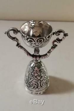 An Antique Solid Silver'Berthold Muller' Wager / Wedding Cup Chester 1899