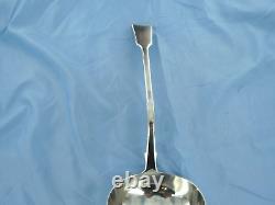 An Antique Sterling Silver Fiddle Back Soup Ladle. London 1847