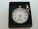 Antique 1870s Victorian 18s Key Wind Fusee Pocket Watch Working Box Rare
