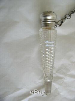 Antique 1892 Tiffany & Co Sterling Silver Chatelaine Vinaigrette Perfume Darner