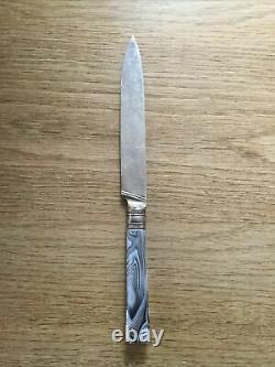 Antique Agate & Solid Silver Butter Knife London 1837