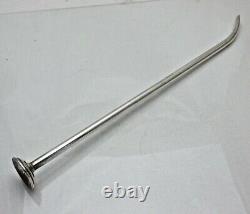 Antique Candle Snuffer Solid Silver Blow Pipe Samson & Mordan Lon1894 NSY