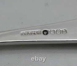 Antique Glasgow 1887 Caddy Spoon Scottish Solid Sterling Silver (SJVSBW)