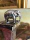 Antique Novelty Solid Silver Pin Cushion Elephant Figure? Birm 1906 Adie Lovekin