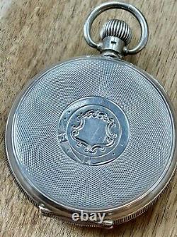 Antique Pocket watch Limit solid Silver Dennison case Victorian 1929