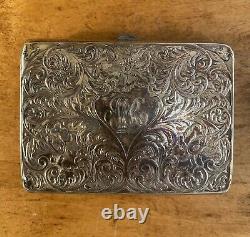 Antique R Blackinton & Co. Sterling Ornate dance purse without chain, Rare