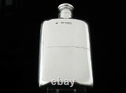 Antique Silver Hip Flask, London 1880, William Summers