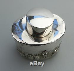 Antique Solid Silver A fine & rare Chester George V Tea Caddy C. 1911
