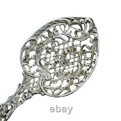 Antique Solid Silver Bonbon/Cake Spoon Victorian William Comyns 1892