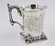 Antique Solid Silver Gothic Design Mug Small Tankard Early Victorian (slohvno)
