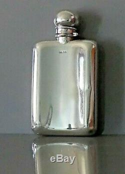 Antique Solid Silver Hip Flask. Deakin and Francis