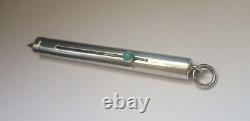 Antique Solid Silver Pencil Holder Birmingham Hallmarked C1910