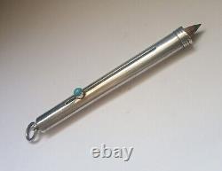 Antique Solid Silver Pencil Holder Birmingham Hallmarked C1910
