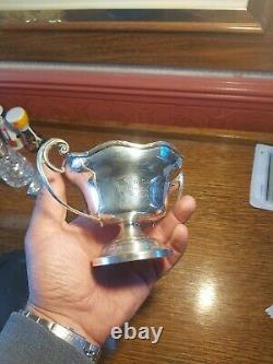 Antique Sterling Silver Hallmarked 1928 Barker Brothers Silver Ltd Trophy Cup