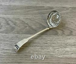 Antique Sterling Silver Hallmarked Victorian Sugar Sifter Spoon