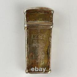 Antique Victorian Solid Silver Etui Case Taylor & Perry 1843 6.5cm