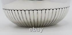 Antique Victorian Solid Sterling Silver Bowl Fully Hallmarked Son & Slater 1881