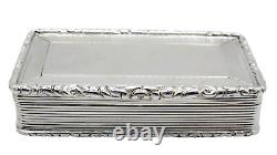 Antique Victorian Solid Sterling Silver Snuff Box Fully Hallmarked 1851
