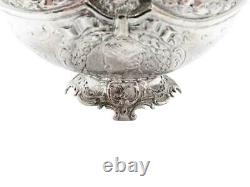 Antique Victorian Sterling Silver Bowl 1900