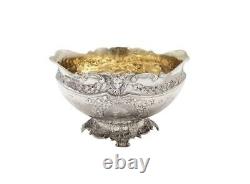 Antique Victorian Sterling Silver Bowl 1900