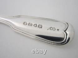 Antique Victorian Sterling Silver Canteen of Cutlery 1841/75 by George Adams