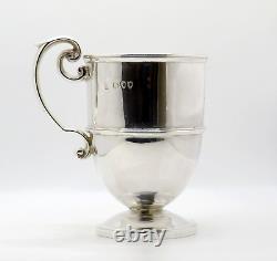 Antique Victorian Sterling Silver Cup Hallmarked William Hutton & Sons NO SCRAP