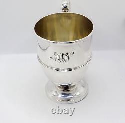 Antique Victorian Sterling Silver Cup Hallmarked William Hutton & Sons NO SCRAP