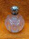 Antique Victorian Sterling Silver Hallmarked 1891 Large Scent Bottle, Minshull &