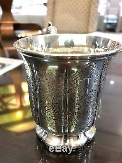 Antique Victorian Sterling Silver Mug Dated 1849