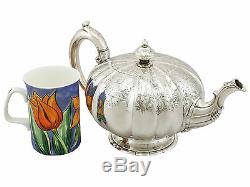 Antique Victorian Sterling Silver Teapot
