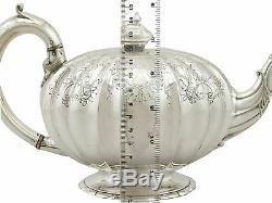 Antique Victorian Sterling Silver Teapot