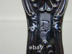 Antique Victorian silver kings pattern starter fork 63.8 grams 1839 engraved D