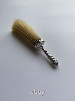 Antique Victorian solid silver crumb scoop brush 1890 Birmingham Hallmark