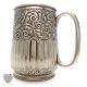 Antique Victorian Sterling Silver Christening Cup Mug Sheffield 1888 Tankard