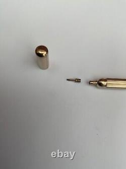 Antique marked S Mordan 9 Ct Gold Stunning Propelling Pencil Rare model 8245