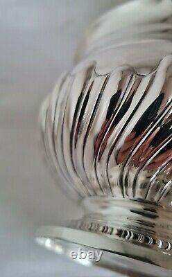 Antique sterling silver Rose bowl. London 1901. By Charles Stuart Harris