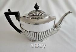 Antique sterling silver teapot c 1897 London United Kingdom