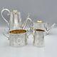 Atkin Brothers Sheffield Antique Victorian Sterling Silver Tea & Coffee Set Of 4