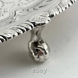 Attractive Victorian Sterling Silver Salver