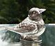 Beautiful Victorian Solid Silver Novelty Bird (wren) Hinged Snuff Box