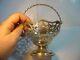 Beautiful Rare-genuine Solid Silver Intricate Basket / Bowl- Victorian-193 Grm
